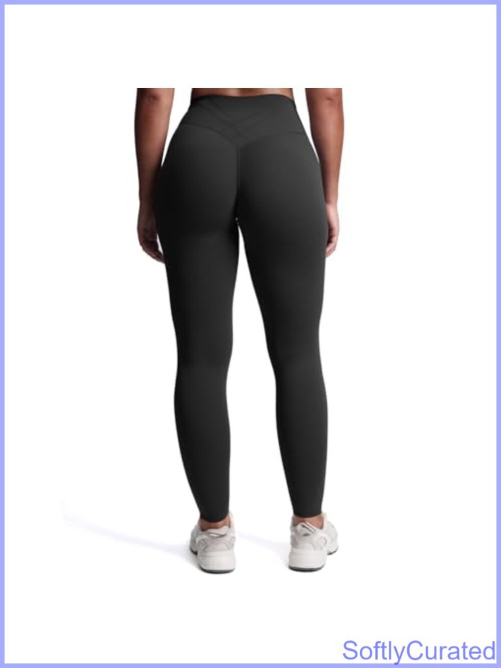 High Waist Crisscross Mesh Leggings Hidden Scrunch Buttery Soft Yoga Pants